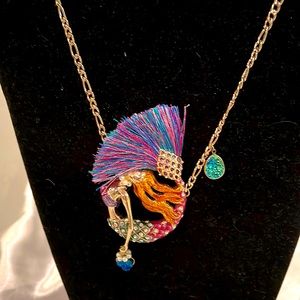 Extremely rare Betsey Johnson Mermaid Necklace!